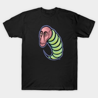 Mr. Grubb Worm Creature T-Shirt
